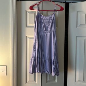 Purple spaghetti strap sundress XS